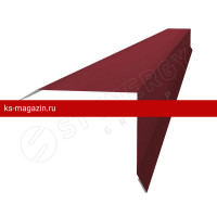 Планка торцевая 135х145х2000 Stynergy (Стинержи) (CORUNDUM50-RAL3005-0.5) /1 шт/