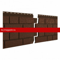 Панель фасадная UPLAST (Ю-Пласт) STONE-HOUSE S-Lock Клинкер (Терракотовый) / панель/
