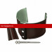 Кронштейн трубы на кирпич Optima Matt 90мм RAL 8017