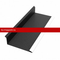Торцевая планка внутренняя 35х118х2000мм PE Rooftop Matt 0,5 мм Zn180 RAL9005