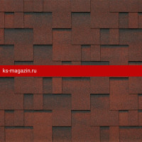 Гибкая черепица Tegola Lazio UNICA Amarone 410 2.86м2