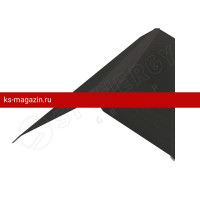 Конек плоский фигурный 120х15х25х15х120х2000 Stynergy (Стинержи) (PURRUS PRO-RR32-0.5) /1 шт/