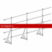 Ограждение ROOFsystems PRESTIGE ZN H-1200/3,0м 4 трубы NEXT RAL8017