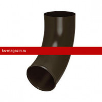 Отвод трубы Aquasystem Comfort (Аквасистем) PE 125/90 (RR 32) /1 шт/