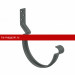 Aquasystem PUrus 150/100 Крюк желоба короткий с компл. крепления (МУ), RAL 7024