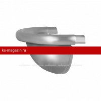 Воронка водосборная круглая Aquasystem (Аквасистем) Ti-Zn 125/90 /1 шт/
