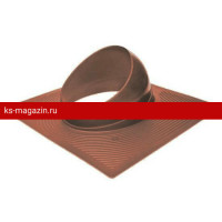 Проходной элемент Krovent (Кровент) Base-VT 125/150 (Коричневый) /1 шт/