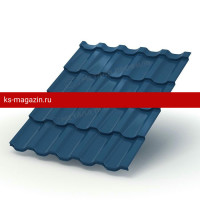 Металлочерепица МеталлПрофиль Трамонтана-S (PURETAN-20-RR35-0.5) /1 кв.м/