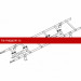 Лестница кровельная ROOFsystems ELITE ZN400 1,8м Фальц RAL 3005