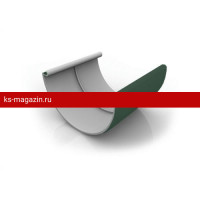 125/90 RUPLAST Соединитель желоба, зеленый 6005