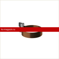 Galeco (Галеко) STAL 152/90 Хомут 90мм для трубы сталь RAL 8019 /1 шт/