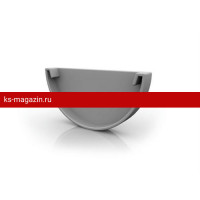 125/90 RUPLAST Заглушка желоба, белый 9010
