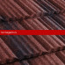 Композитная черепица Metrotile (Метротайл) MetroShake II (Красно-Черный) /лист/