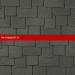 QUIET TILE Гибкая черепица Eclectica Серая Ольха 2,3м2