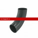 Отвод трубы Aquasystem Comfort (Аквасистем) PE 125/90 Отвод трубы RAL9005 1 шт.