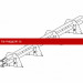 Снегозадержатель ROOFsystems PRESTIGE ZN 45*25 (овал), 3м SINGLE ФАЛЬЦ RAL 3005