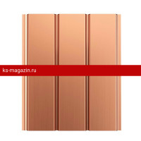 Софит без перфорации Aquasystem (Аквасистем) 303х2400мм (Медь) /1 шт/