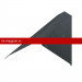 Конек плоский фигурный 120х15х25х15х120х2000 Stynergy (Стинержи) (CORUNDUM50Matt-7024-0.5) /1 шт/