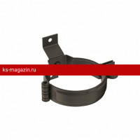 AS PUrus MATT 125/90 Хомут трубы Декоративный под дерево с комплектом крепления RR32