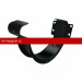 Крюк короткий 125мм Optima Matt RAL 9005