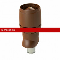 Vilpe (Вилпе) FLOW XL- 160P/ИЗ/700 вент. выход с колпаком (Кирпичный) /1 шт/