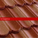 Композитная черепица Metrotile (Метротайл) MetroBond (Терракотово-Желтый) /лист/