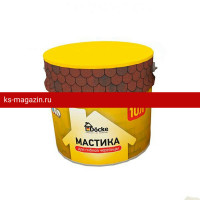 Мастика для гибкой черепицы Docke (Дёке) /10л/