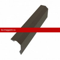 Пристенная планка в штробу 20х50х20х2000мм PE Rooftop Matt 0,5 мм Zn180 RR32