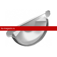 Заглушка торцевая универсальная Grand Line (Гранд Лайн) Optima (RAL 9003) /1 шт/