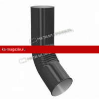 МП Колено трубы D150 RAL 7024