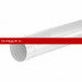Aquasystem PUrus 150/100 Труба водосточная L=3.0 m RAL 9003