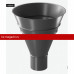 Docke STAL PREMIUM MATT 125/90 мм Воронка водосборная Графит RAL7024