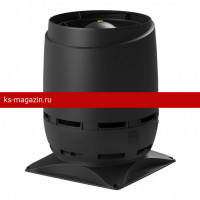 Vilpe (Вилпе) FLOW XL - ECo200S вентилятор + основание 400x400 (Черный) /1 шт/