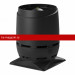 Vilpe (Вилпе) FLOW XL - ECo200S вентилятор + основание 400x400 (Черный) /1 шт/