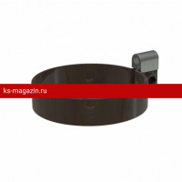 GLC PVC 152/100 Хомут трубы D100, коричневый RAL 8019