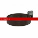 GLC PVC 152/100 Хомут трубы D100, коричневый RAL 8019