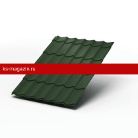 Металлочерепица МеталлПрофиль Ламонтерра-X (VikingMP-01-6007-0.45) /1 кв.м./