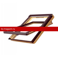 Среднеповоротное деревянное окно Fakro (Факро) FTU-V U3 влагостойкое 78х118