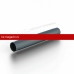 Труба соединительная D100x1000 Металл Профиль 125/100 Foramina Freeze (Grey) /1 шт/