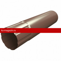 Труба водосточная 3м Технониколь 125/90 (Коричневый) /1 шт/