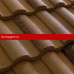 Композитная черепица Metrotile (Метротайл) MetroRoman (Цедар-браун) /лист/