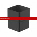 Galeco (Галеко) STAL2 125/80 Муфта Черный RAL 9005 (RR33) /1 шт/