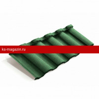 Композитная черепица Metrotile (Метротайл) MetroRoman (Зеленый) /лист/