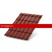 Металлочерепица МеталлПрофиль Ламонтерра-X (PURETAN-20-RR29-0.5) /1 кв.м./