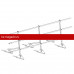 Ограждение ROOFsystems PRESTIGE ZN H-900/3,0м 3 трубы Композит RAL8019