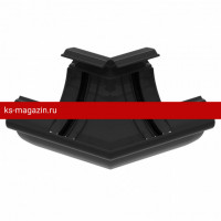 GLC PVC 152/100 Спец. угол желоба менее 90 гр, антрацит RAL 9005