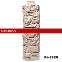 Угол наружный FineBer (Файнбер) Скала 471х146мм (Бежевый) /1 шт/