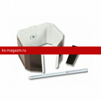 МП Foramina Freeze Quadro Держатель трубы 76х102 (на кирпич), 8017