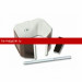 МП Foramina Freeze Quadro Держатель трубы 76х102 (на кирпич), 8017