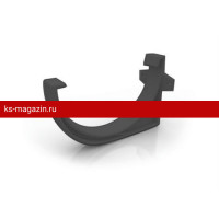 125/90 RUPLAST Кронштейн пластиковый, графит